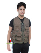 Dargo Tip 4 camel kapaklı avcı yeleği 40 lı